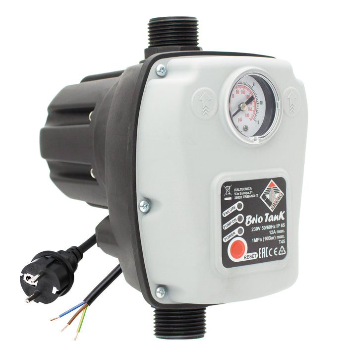 Pumpensteuerung BRIO-TANK Pumpen Druckschalter Druckwächter - Made in Italy