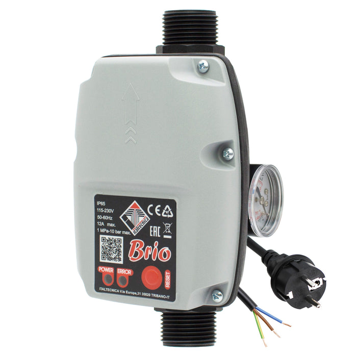 Pumpensteuerung BRIO Pumpen Druckschalter Druckwächter - Made in Italy