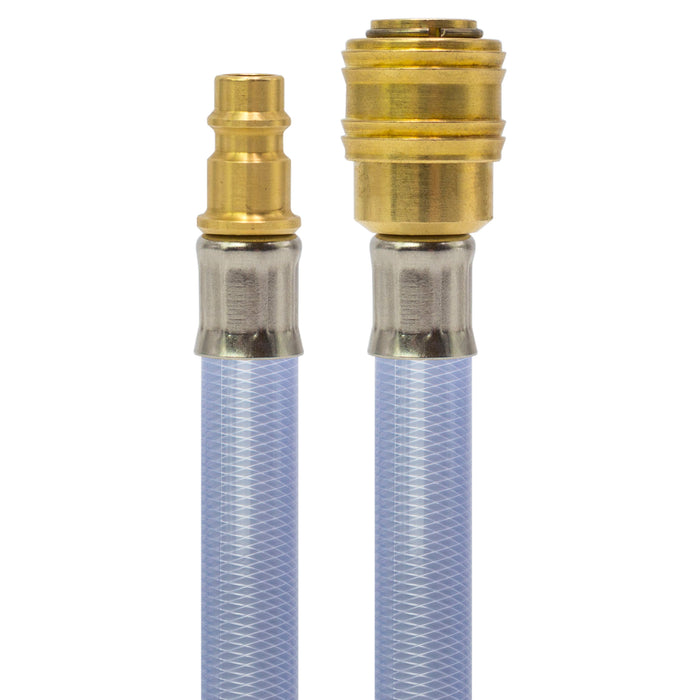 Druckluftschlauch inkl. Schnellkupplung 1/4" Druckschlauch Kompressorschlauch Luftschlauch