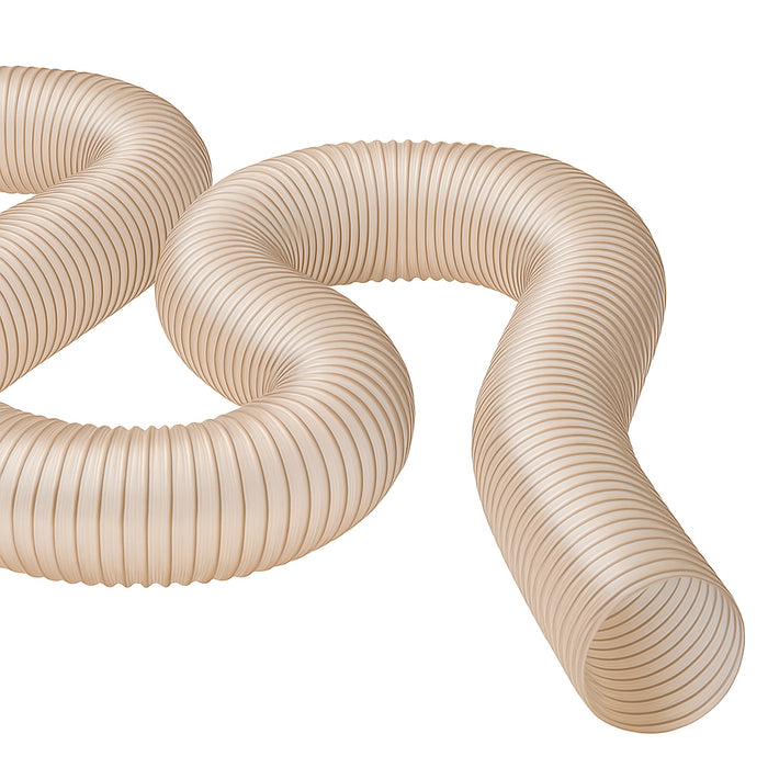 NORRES Absaugschlauch 0,4 mm - mit integrierter Federstahlspirale - Meterware