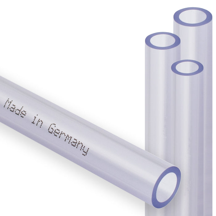 PVC Schlauch transparent (glasklar) | Aquariumschlauch - Lebensmittelecht - Meterware