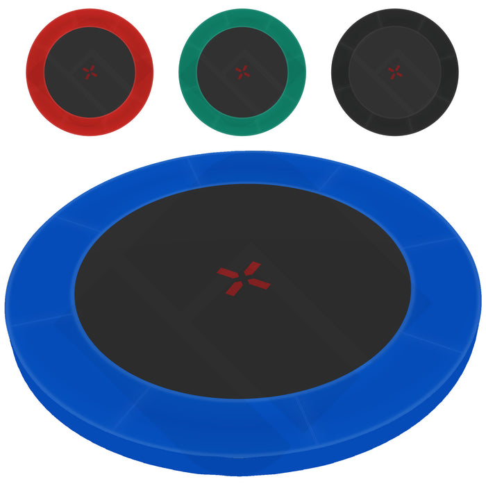 Trampolin Randabdeckung PREMIUM - Extra breite 35 cm Federabdeckung