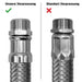 Verpressung Flexschlauch