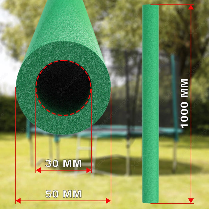 Trampolin Schaumstoff 100 cm - Schaumstoffrohre & Stangenschutz für Trampoline