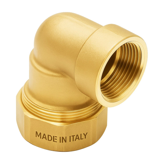 PE Rohr Verschraubung Messing - Klemmverbinder Fitting Muffe für PE-Rohre