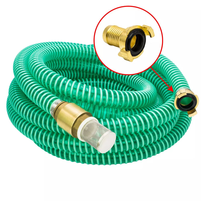 Ansauggarnitur 1 Zoll | Saugschlauch | Ansaugschlauch | Pumpenschlauch - Rollenware