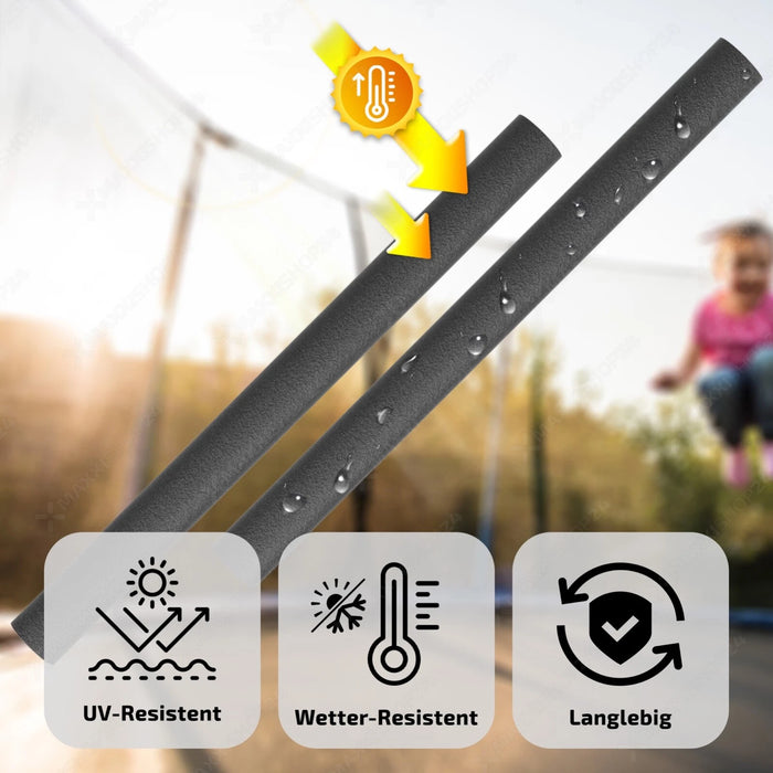 Trampolin Schaumstoff 100 cm - Schaumstoffrohre & Stangenschutz für Trampoline