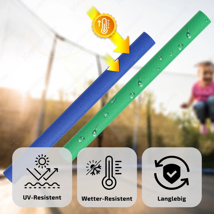 Trampolin Schaumstoff 100 cm - Schaumstoffrohre & Stangenschutz für Trampoline
