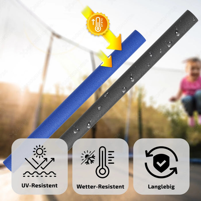 Trampolin Schaumstoff 100 cm - Schaumstoffrohre & Stangenschutz für Trampoline