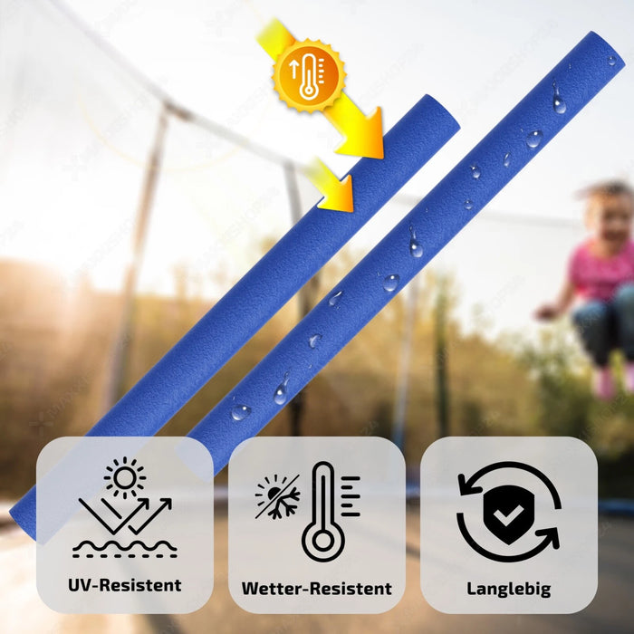 Trampolin Schaumstoff 100 cm - Schaumstoffrohre & Stangenschutz für Trampoline