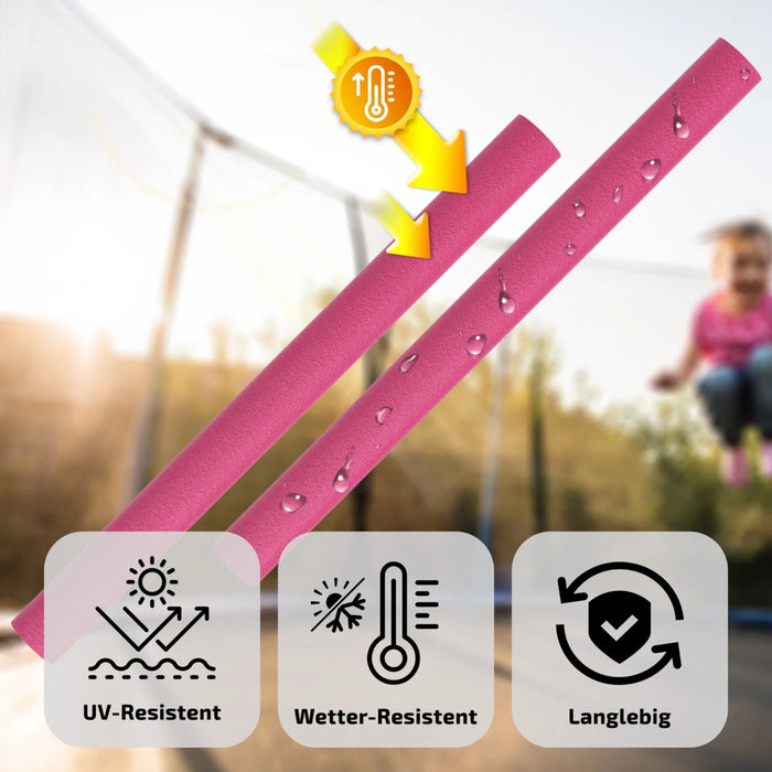 Trampolin Schaumstoff 100 cm - Schaumstoffrohre & Stangenschutz für Trampoline
