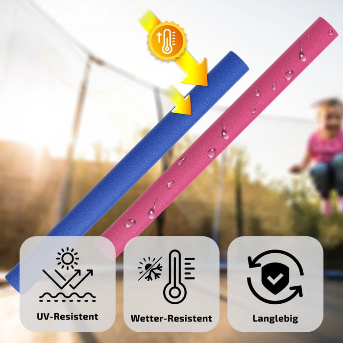 Trampolin Schaumstoff 100 cm - Schaumstoffrohre & Stangenschutz für Trampoline