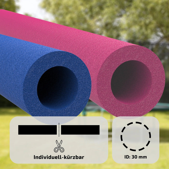 Trampolin Schaumstoff 100 cm - Schaumstoffrohre & Stangenschutz für Trampoline
