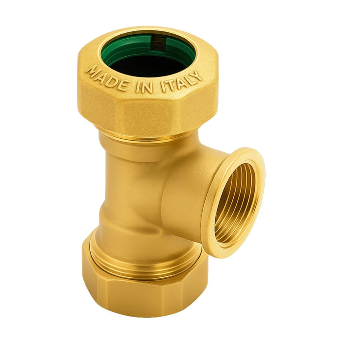 PE Rohr Verschraubung Messing - Klemmverbinder Fitting Muffe für PE-Rohre