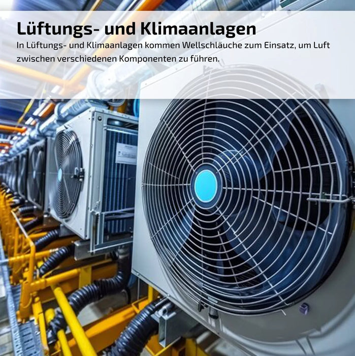 Wellrohr UV- & hitzebeständig - Solar Leerrohr & Kabelschutz - Meterware