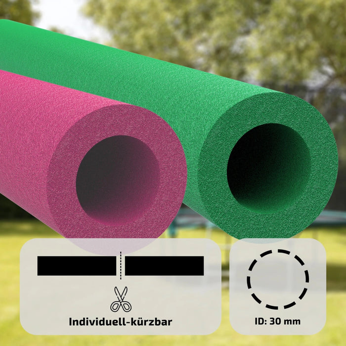 Trampolin Schaumstoff 100 cm - Schaumstoffrohre & Stangenschutz für Trampoline