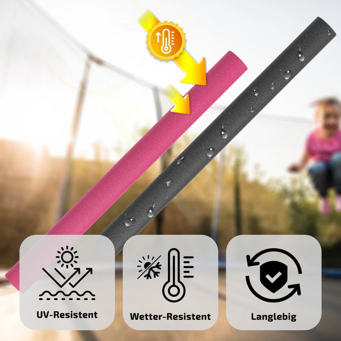 Trampolin Schaumstoff 100 cm - Schaumstoffrohre & Stangenschutz für Trampoline