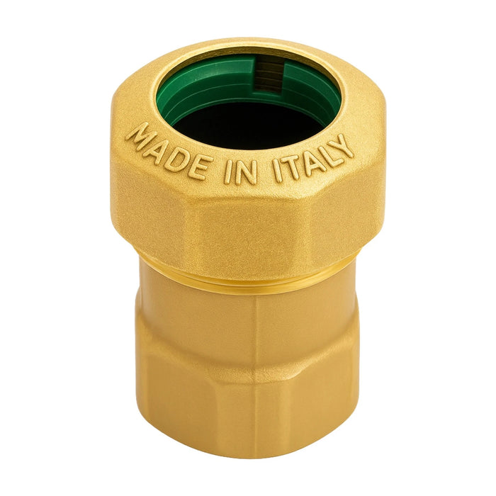 PE Rohr Verschraubung Messing - Klemmverbinder Fitting Muffe für PE-Rohre