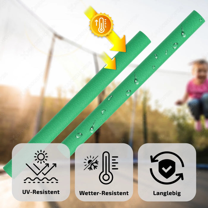 Trampolin Schaumstoff 100 cm - Schaumstoffrohre & Stangenschutz für Trampoline