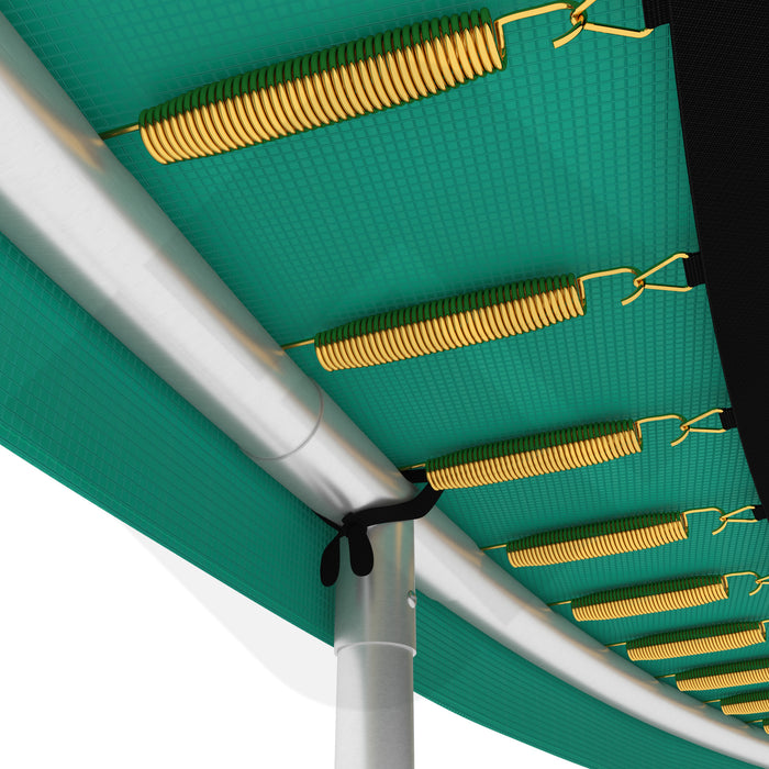 Trampolin Randabdeckung PREMIUM - Extra breite 35 cm Federabdeckung