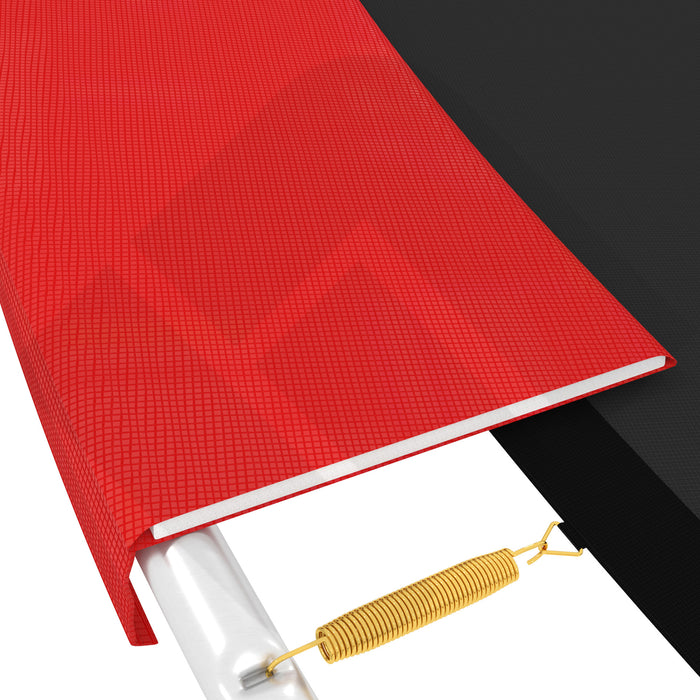 Trampolin Randabdeckung PREMIUM - Extra breite 35 cm Federabdeckung